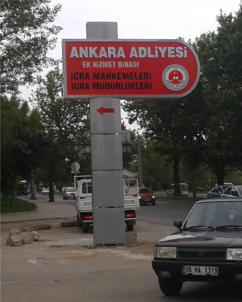 Işıklı Totem tabela