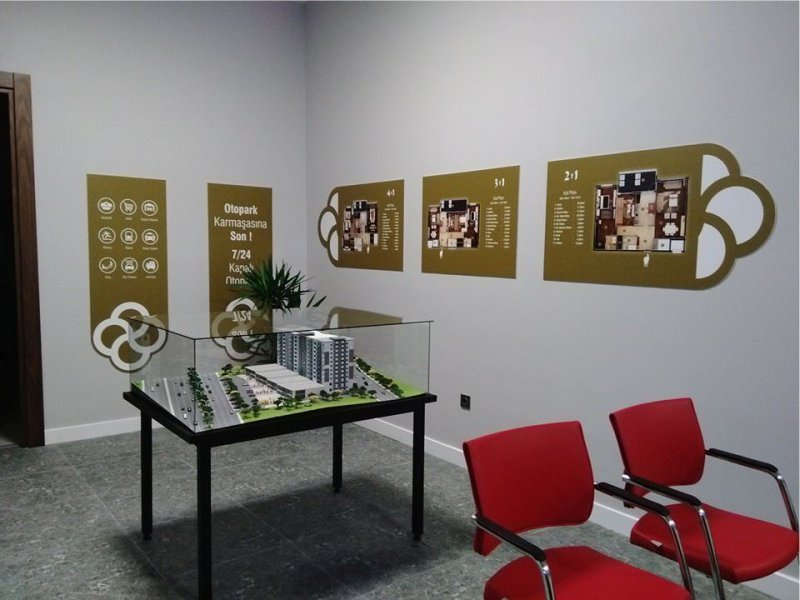 pleksi iç mekan uygulama, pleksiglas iç mekan yönlendirme levhasi